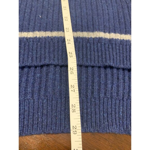 Harry Potter XS Ravenclaw Quidditch Blue Gray Scotland Lambswool Crewneck Sweate - Picture 7 of 12